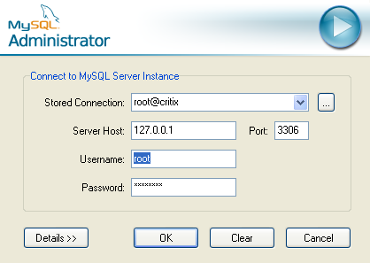 Mysql Administrator Login